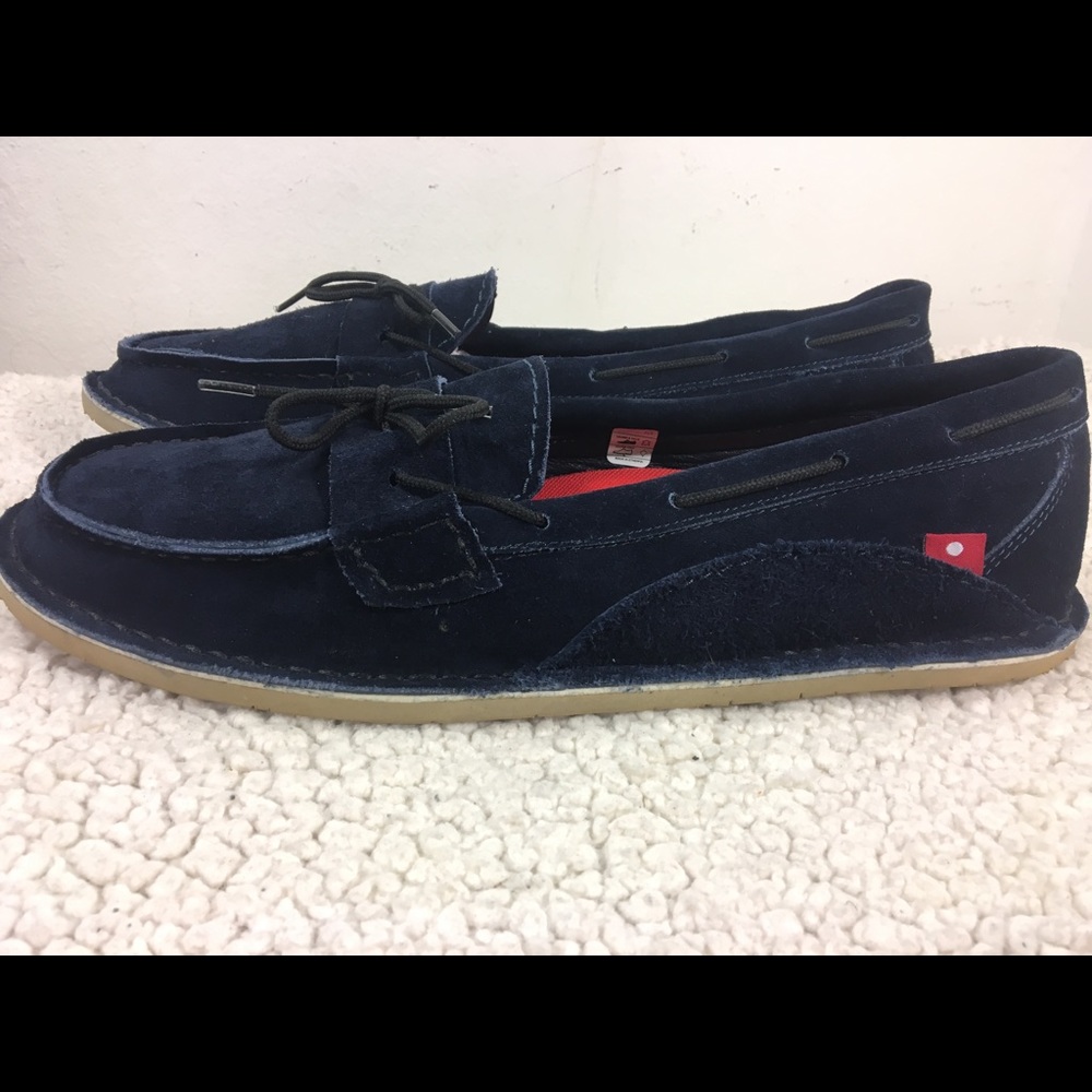 Oliberte Suede Lace Up Moccasin Mens Size 46 US 12